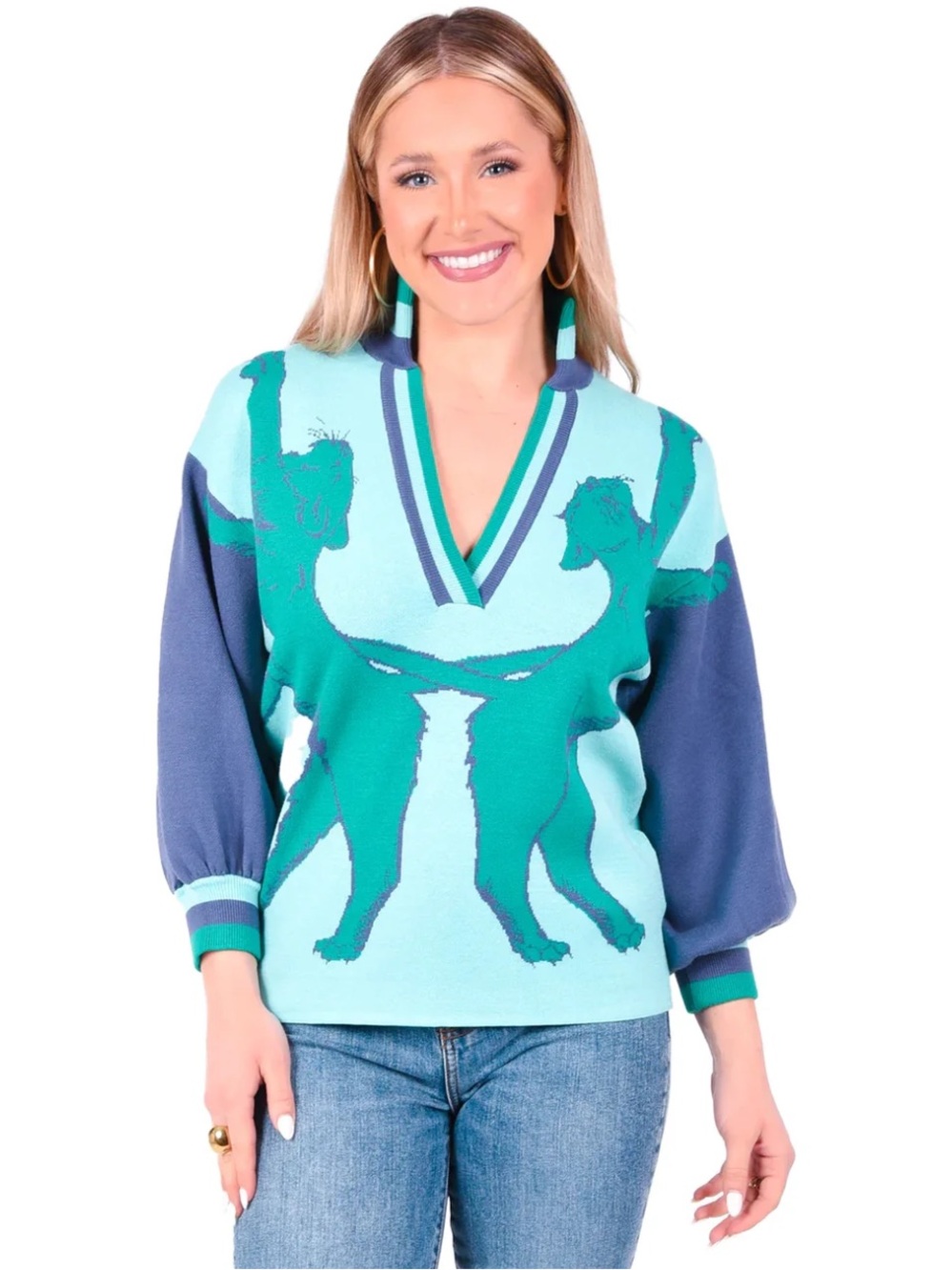 Emily McCarthy Lioness Lillie Sweater Size Small - Picture 10 of 12